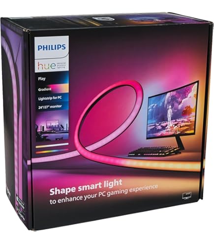 Philips Hue Play Gradient Lightstrip for PC made for 3x 24-27 inch