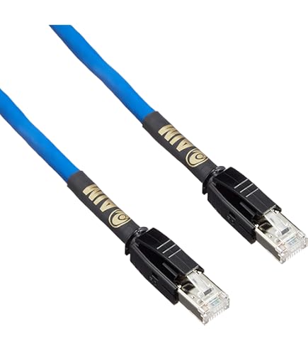 AIM NA5-005/1m 紫色 LANケーブル エイム電子の新たなフラッグシップLANケーブル「SILVER STREAM