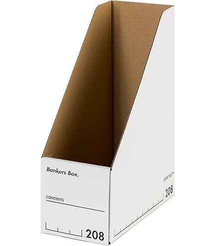 Amazon.co.jp: フェローズ バンカーズボックス 701 白/黒 3個1