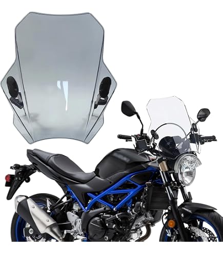 Amazon | SW-MOTECH ウィンドスクリーン ブラック Suzuki SV650 ABS(15
