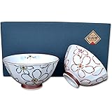 夫婦茶碗 プレゼント ペア ギフト箱入り おしゃれ 有田焼 あやか 化粧箱入り 日本製