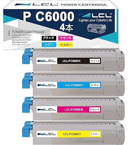 Amazon.co.jp: [ セット品 ] RICOH リコートナー P C6000 純正 4色