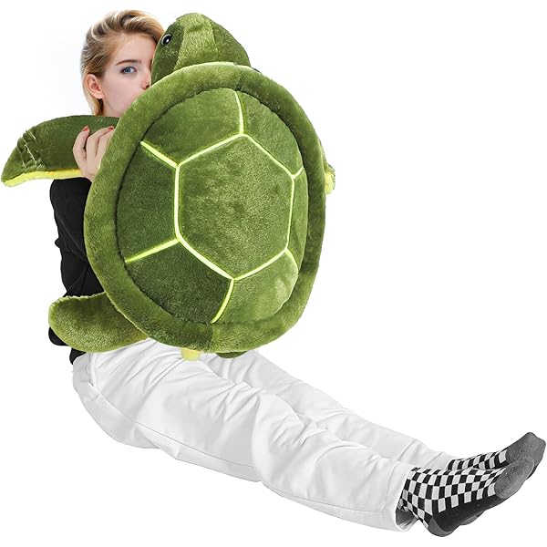 large plush turtle
