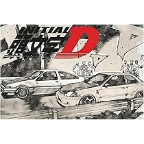 BABY D ポスター Amazon.co.jp: Thunwid アニメ イニシャル D ポスター