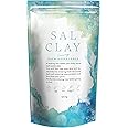 SALCLAY バスソルト 入浴剤 国産 無添加 30日分 無香料 岩塩 クレイ 保湿 泥パック 泥 浴用化粧品 900g スプーン付き