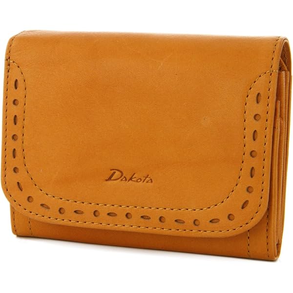 新品　ダコタ　ミモザ　二つ折り　財布　本革　オレンジ 楽天市場】☆ Dakota ダコタ 財布ミモザ 小銭入れ付き二つ折り財布