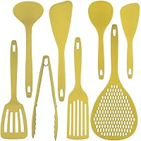 ナガオ 燕三条 キッチンツール 8pcs フルセット イエロー