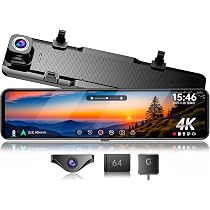 Amazon.co.jp: JADO ドライブレコーダー ミラー型 4K 12インチ