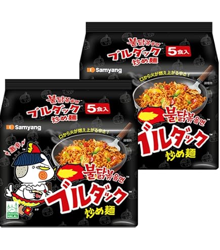 Amazon.co.jp: SAMYANG(サムヤン) ブルダック炒め湯麺 145g×5袋 : 食品