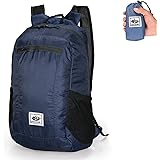 [JEELAD] アウトドアバックパック 折りたたみ リュック お買物 背負えるエコバッグ 20L ポケッタブルリュック デイパック 小型 超軽量 登山用 キャンプ 旅行 スポーツ ランニング 自転車 ジム 通学 通勤