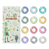 エティア ルフレワンデー -全12色【1箱6枚入り】瞳が大きく見えないカラコン アクアリウス -5.00