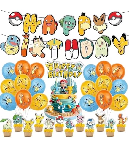 Amazon.co.jp: はたらく細胞 誕生日 飾り付け パーティー セット 漫画