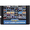 112イン1ゲームカートリッジメガドライブゲームカートリッジ、16ビットゲームカートリッジ、PALおよびNTの場合