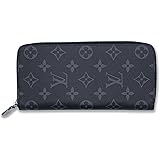 [セット品]正規化粧箱付き ルイヴィトン 財布 長財布 LOUIS VUITTON メンズ ジッピー・ウォレット ヴェルティカル モノグラム・エクリプス M62295ブランド 2018年