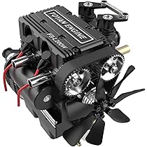 【TOYAN製本格実動エンジン模型】4ストローク4気筒エンジン　グロー燃料付 TOYAN製本格エンジン】4ストローク4気筒＆ワンボタンで起動