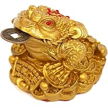 【R R R】三脚蟾蜍 銭蛙 風水 置き物 商売繁盛金運アップ 縁起 幸運 Amazon.co.jp: 金蟾 お金のカエル 風水グッズ 三脚蟾蜍 ミニ銭蛙