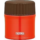 サーモス(THERMOS) 保温ランチジャー レッド 300ml 真空断熱スープジャー JBU-300 R