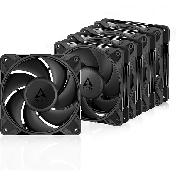 Amazon | ARCTIC P12 120mm ケースファン 5個セット 高静圧 静音 PC