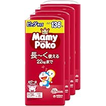 マミーポコ ドラえもん オムツ パンツ 12~22kg 36枚