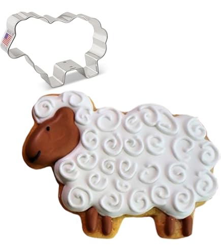 Amazon | WJSYSHOP ヤギ羊型クッキーカッター - Sサイズ | WJSYSHOP