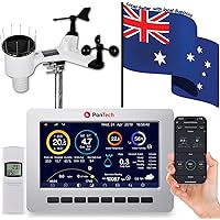 PanTech Weather Station Wireless Australia- WiFi-Gen3 Rain Gauge-Anemometer-Powered by Solar PT HP2550 from Australia Seller 