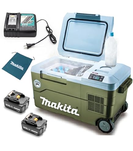 Makita - マキタ(makita) 充電式保冷温庫 (本体のみ、バッテリ・充電器別売) オリ 楽天市場】MAKITA マキタ 充電式保冷温庫 50L 本体のみ CW002G