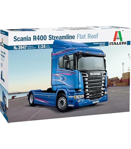 Amazon | イタレリ 1/24 スカニアS770 4×2 ノーマルルーフ グレイ