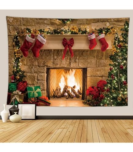 メリークリスマス タペストリー 150*200 CM 飾り物 壁掛け Amazon.co.jp: GLYY メリークリスマス 壁掛けXMASタペストリー壁飾り