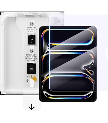 Amazon | NIMASO ガラスフィルム | NIMASO | タブレット用保護フィルム