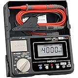HIOKI (日置電機) 絶縁抵抗計 IR4051-10 テストリード L9787 付属品 JIS認証 日本製 定格 5レンジ DC 50V 125V 250V 500V 1000V メガー デジタル