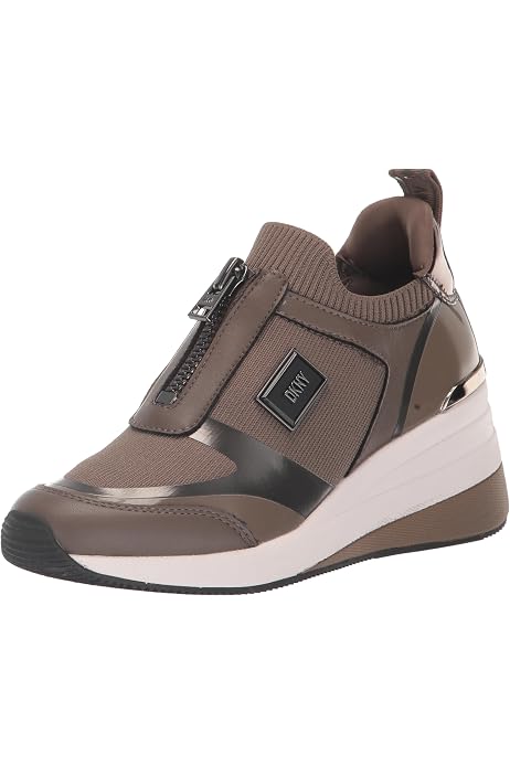 wedge trainers dkny