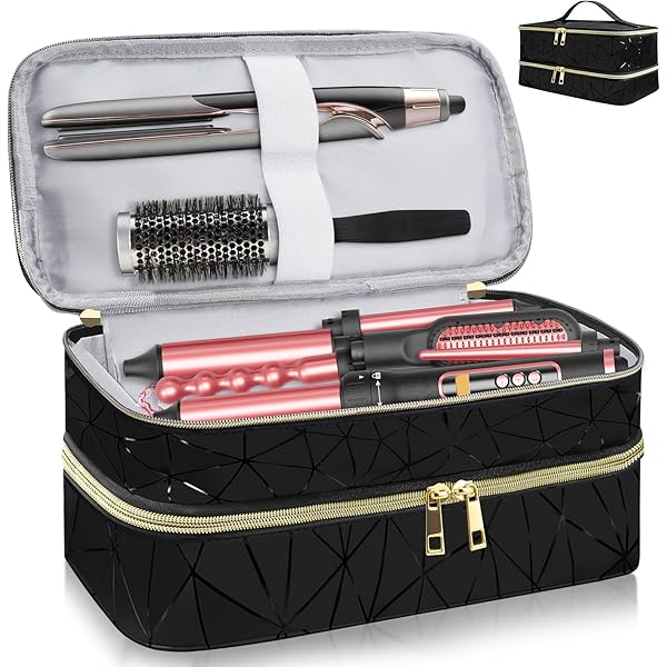 Amazon.co.jp: ヘアドライヤー 収納ケース ヘアアイロン トラベル