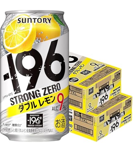 Amazon.co.jp: サントリー -196℃ ストロングゼロ ダブル完熟梅 （350ml