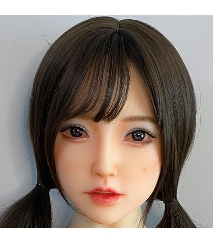 Amazon.co.jp: フィギュア ヘッド ウィッグ付きドールヘッド 等身大