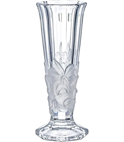 Amazon.co.jp: バカラ ベース 花瓶 ルクソール LOUXOR ラウンド クリア