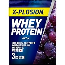 Amazon | エクスプロージョン プロテイン 3kg ホエイプロテイン ぶどう Amazon | エクスプロージョン プロテイン 3kg ホエイプロテイン ぶどう