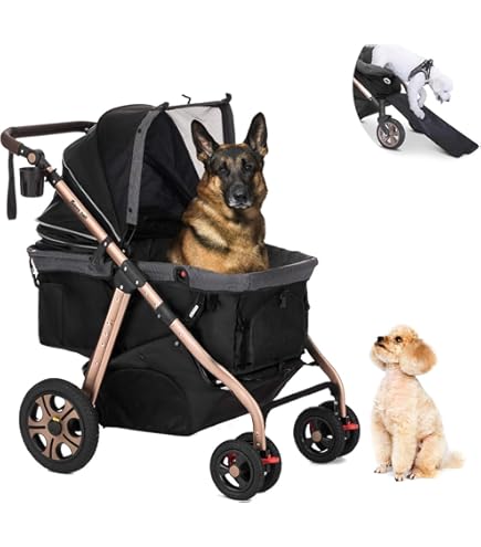 Amazon.co.jp: Totoro ball 大型犬カート ペットカート ワンタッチ