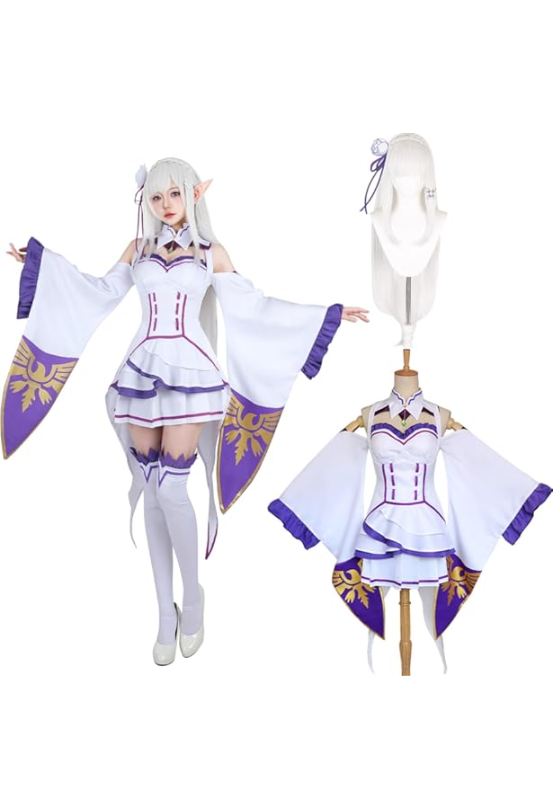 Amazon.co.jp: [ZOMOZO] Re:0から始まる異世界生活 コスプレ ウィッグ