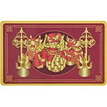 Amazon.co.jp: 麒麟 ピヤオ フードッグ お守りカード 地蔵菩薩 法具 三