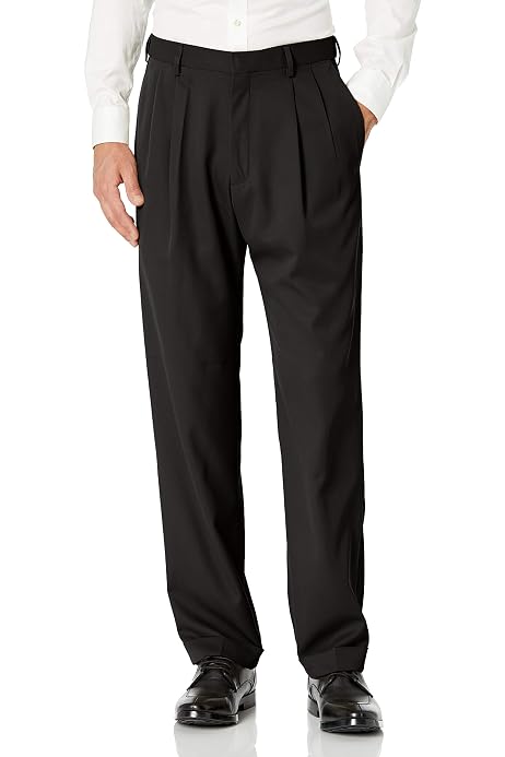 Relaxed Fit Pleated Pant 