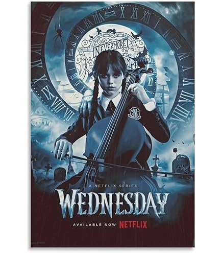 Amazon.co.jp: 映画ポスター ウェンズデー Wednesday アダムス