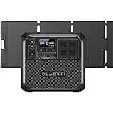 BLUETTI ポータブル電源 ソーラーパネルセット AC180 1152Wh/1800W 200Wソーラーチャージャー 太陽光発電セット APP遠隔操作 UPS機能付き 電力リフト機能付リン酸鉄 蓄電池 デュアル急速充電 純正弦波 MPPT制御 家