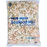国内製造 シーフードミックス 800g SeaFood Mix 天然えび、天然いか、養殖あさり