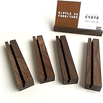 Amazon | 【CYATE】木製カードスタンド(5個入り）/カード立て