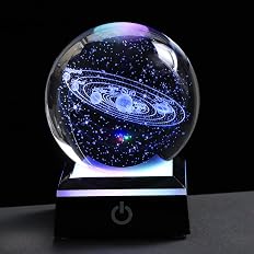 Amazon Co Jp 誕生日プレゼント男性 彼氏 メンズ 人気 3d水晶 宇宙 インテリア おしゃれ 癒しグッズ 正規品 Ledベッドサイドランプ 置物 結婚記念日 新年のお祝いギフト ホーム キッチン