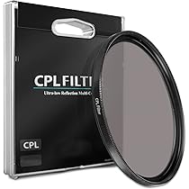 Amazon | 77 mm CPL Circular Polarizerフィルタfor Canon EF