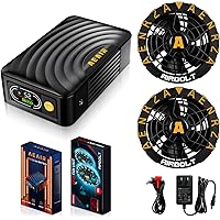 Amazon.co.jp: 2026最新 52V超高出力 空調作業服 ファンバッテリー