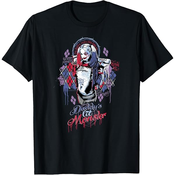 Amazon | スーサイド・スクワッドハーレー&ジョーカー Tシャツ | T