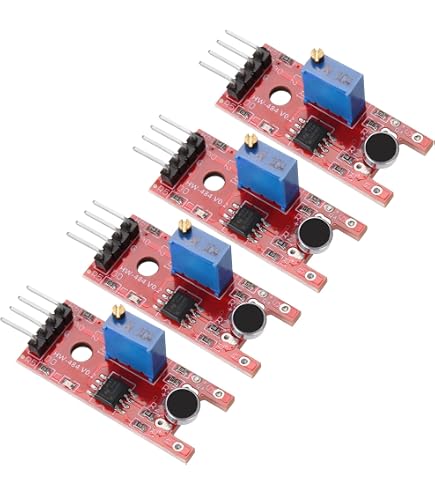 Amazon.co.jp: VKLSVAN 3個セット サウンドセンサーモジュール声検出声