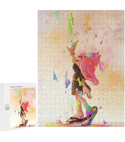 Amazon.co.jp: スプラトゥーン 1000ピース 500ピース 子供用知育玩具